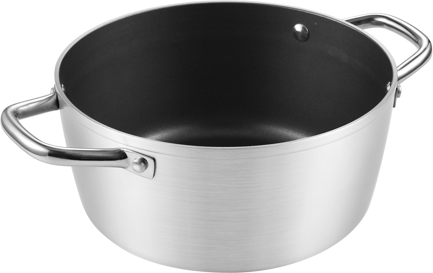 Gryde i stål med non-stick belægning, 6 liter