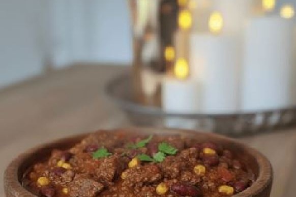 Chili Con Carne med mørk chokolade